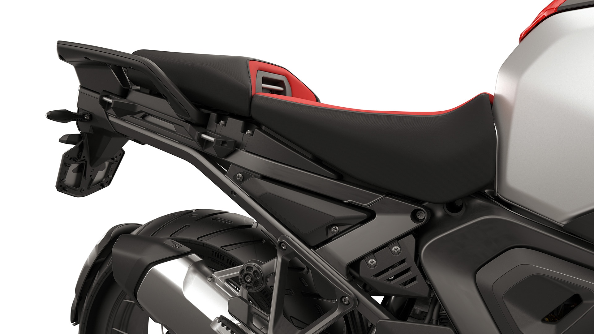 Aluminium tubular rear frame