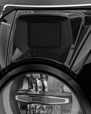 We see the R 18 B with the Active Cruise Control system.