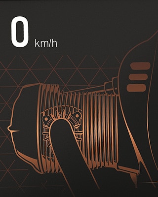 TFT display of the R 18 B.