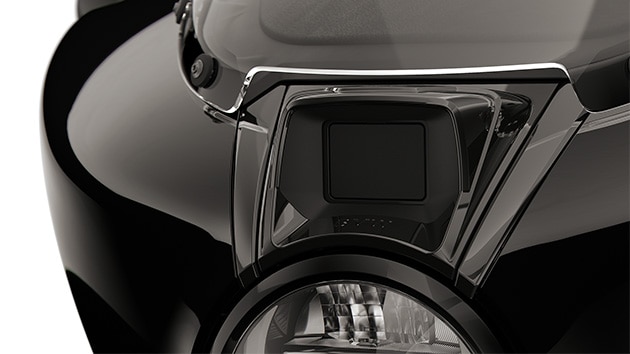 We see the R 18 B with the Active Cruise Control system.