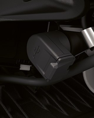 Practical USB charging socket